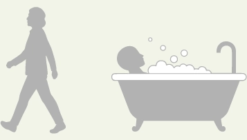 散歩、長めの入浴、温泉